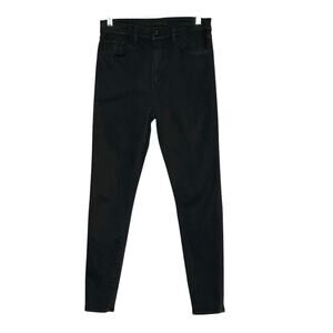 Uniqlo men black casual pants size Large